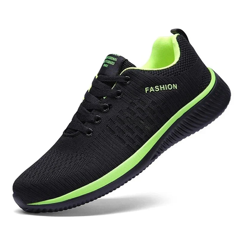 Men Running Walking Knit Shoes